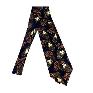 #7937 MICKEY UNLIMITED BALANCINE INC BLUE PAISLEY TIE 3.75 X 56